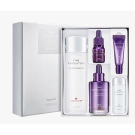MISSHA Time Revolution Bestseller 2-piece Special Set 5X (The First Essence 150ml + Night Repair Ampoule 50ml) _ Made in Korea